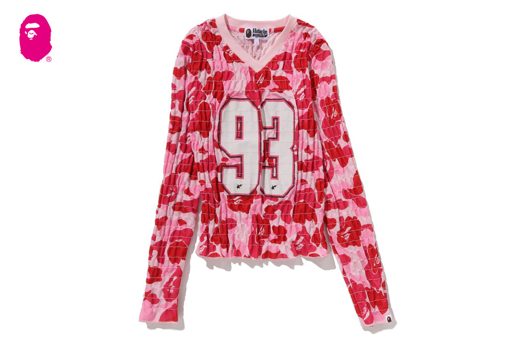 ABC CAMO SLIM FIT LS TEE | bape.com