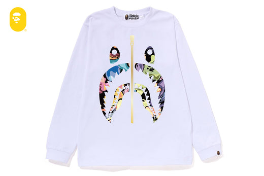 ART CAMO SHARK LS TEE