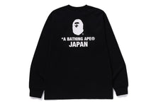 COLLEGE ONE POINT EMBROIDERY LS TEE