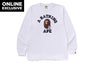 GO APE POINTER COLLEGE TEE LS TEE BAPEC