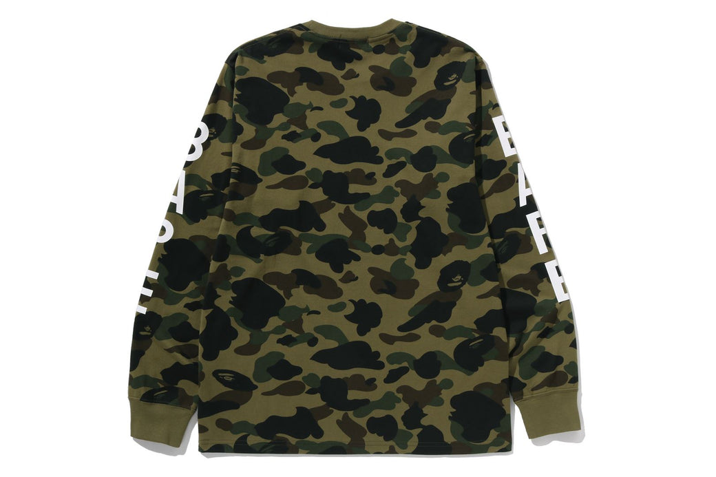 1ST CAMO LS TEE | bape.com