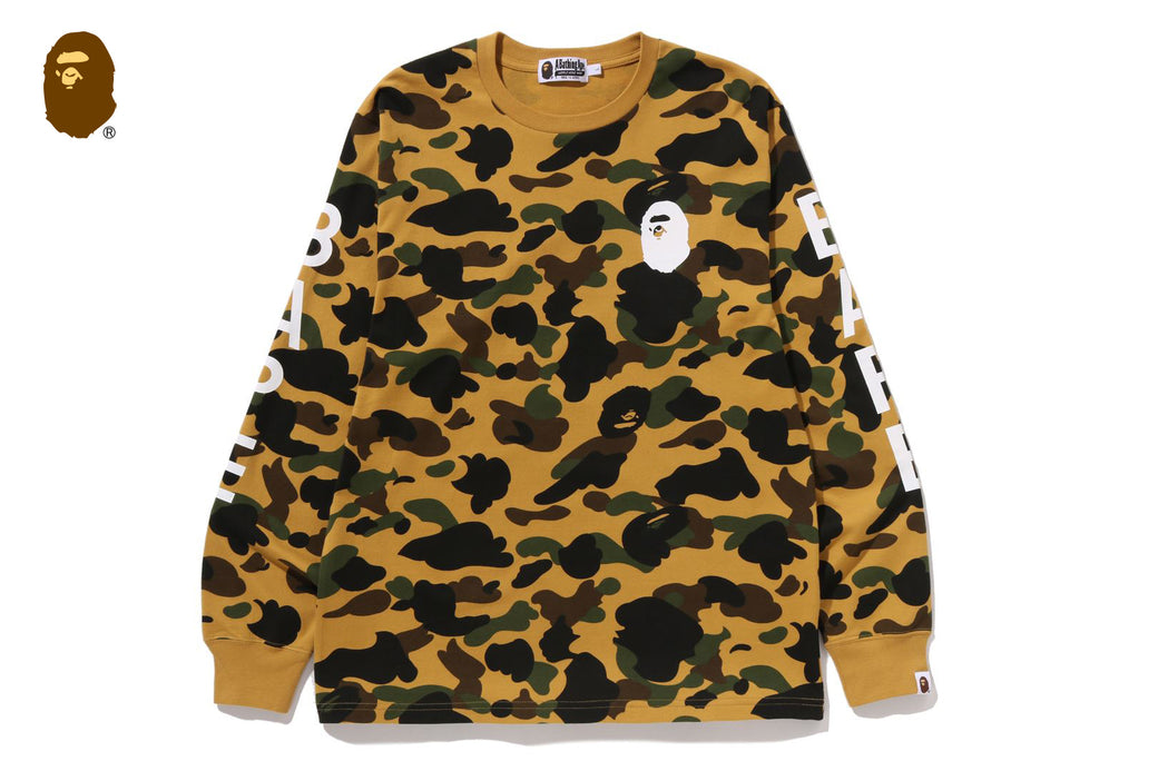 1ST CAMO LS TEE | bape.com
