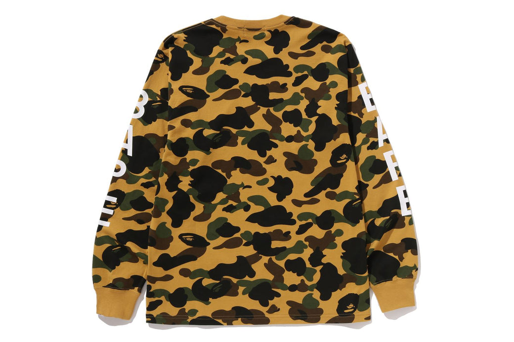 1ST CAMO LS TEE | bape.com