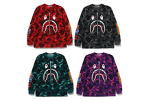 COLOR CAMO SHARK LS TEE