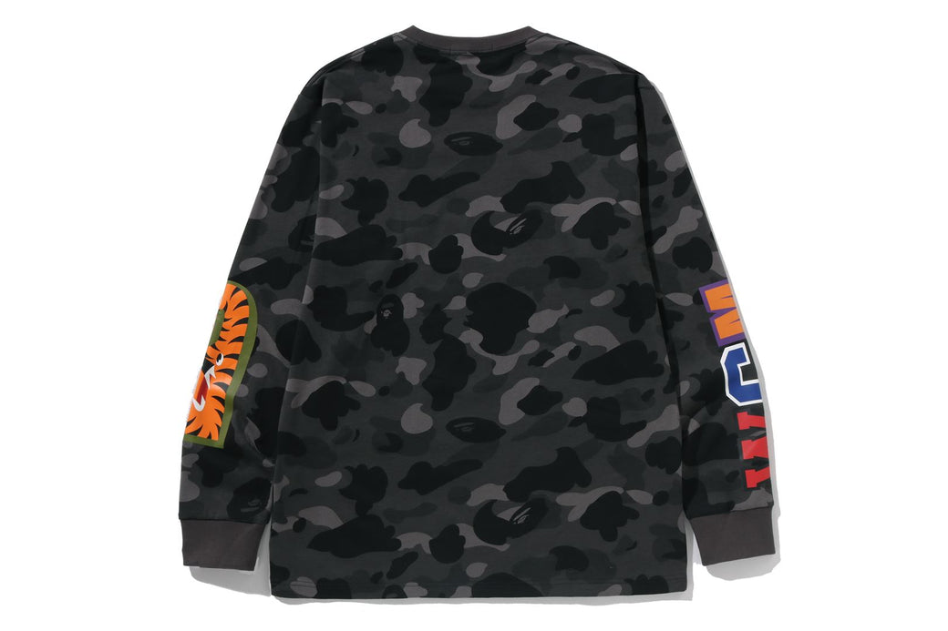 COLOR CAMO SHARK LS TEE | bape.com