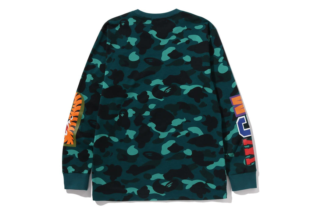 COLOR CAMO SHARK LS TEE | bape.com