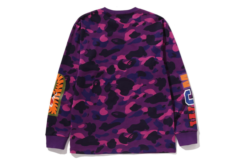 COLOR CAMO SHARK LS TEE | bape.com