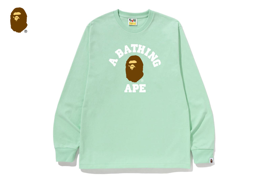 COLLEGE LS TEE | bape.com