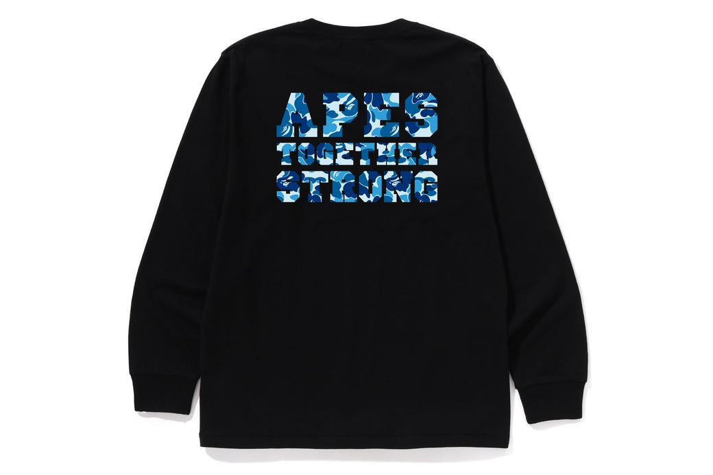 ABC CAMO COLLEGE ATS LS TEE | bape.com