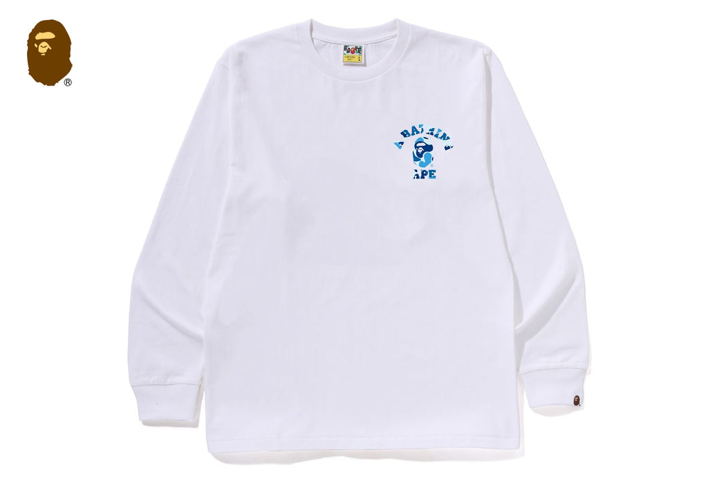 ABC CAMO COLLEGE ATS LS TEE | bape.com