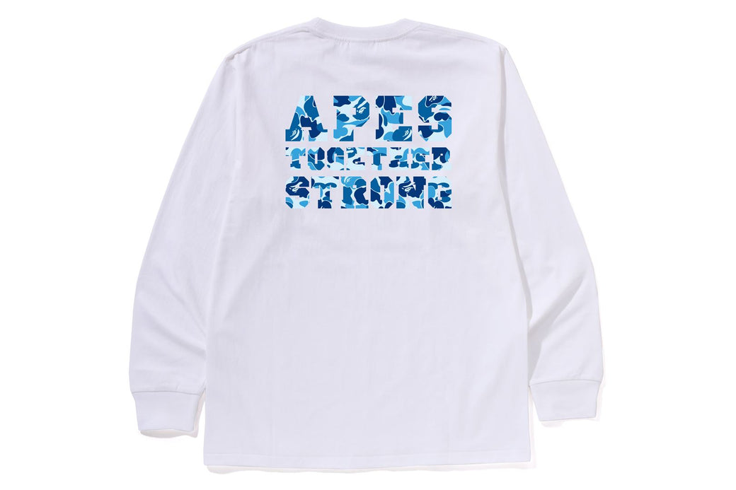ABC CAMO COLLEGE ATS LS TEE | bape.com