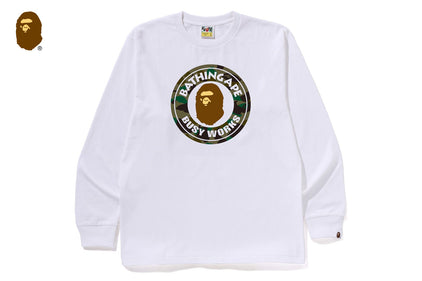 1ST CAMO BUSY WORKS LS TEE