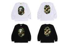 1ST CAMO BIG APE HEAD LS TEE