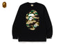 1ST CAMO BIG APE HEAD LS TEE