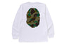 1ST CAMO BIG APE HEAD LS TEE