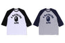 COLLEGE RAGLAN REGULAR FIT LS TEE
