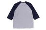 COLLEGE RAGLAN REGULAR FIT LS TEE