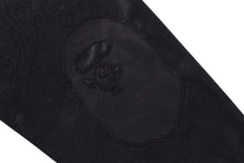 APE FLAME MONOGRAM JACQUARD LOGO RELAXED FIT FOOTBALL JERSEY