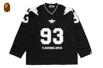 LINE CAMO MULTI LOGO CROPPED FIT FOOTBALL JERSEY