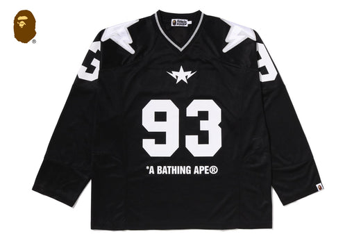 LINE CAMO MULTI LOGO CROPPED FIT FOOTBALL JERSEY