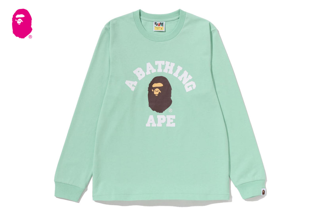 COLLEGE LS TEE | bape.com