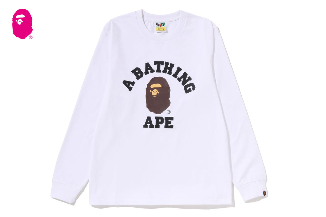 COLLEGE LS TEE | bape.com