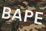 GLITCH WOODLAND CAMO BAPE CROPPED L/S TEE
