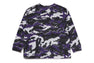 GLITCH WOODLAND CAMO ONE POINT RELAXED FIT LS TEE
