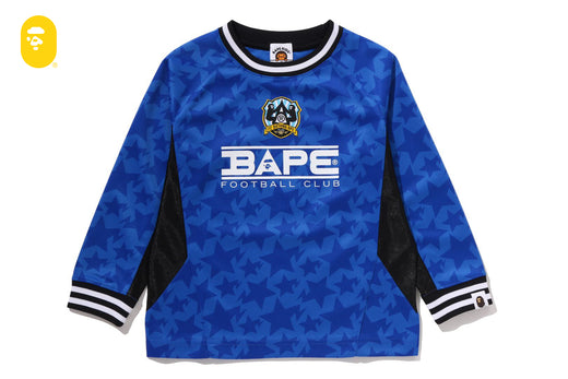 STA ALLOVER EMBROIDERY PATCH LS TEE | bape.com