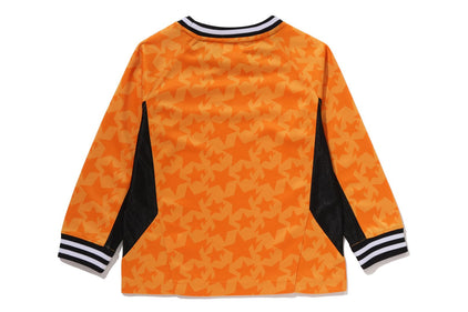 STA ALLOVER EMBROIDERY PATCH LS TEE