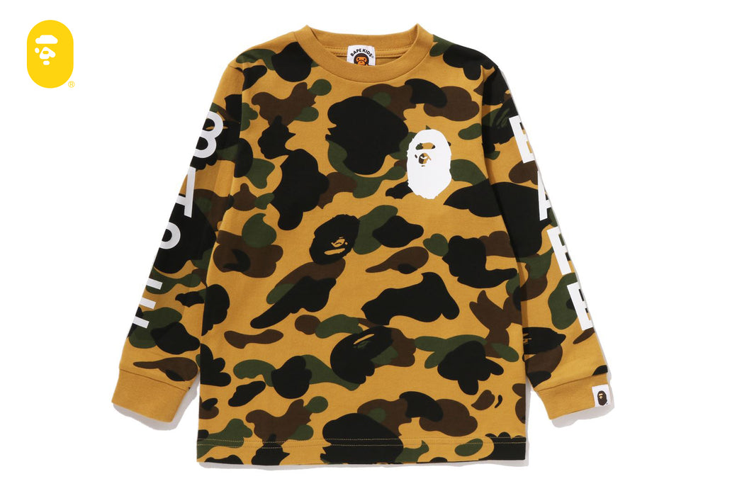 1ST CAMO LS TEE | bape.com