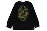 1ST CAMO BIG APE HEAD LS TEE