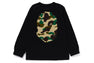 1ST CAMO BIG APE HEAD LS TEE