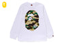 1ST CAMO BIG APE HEAD LS TEE