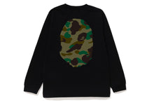 1ST CAMO BIG APE HEAD LS TEE
