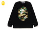 1ST CAMO BIG APE HEAD LS TEE