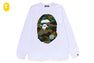 1ST CAMO BIG APE HEAD LS TEE