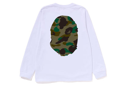 1ST CAMO BIG APE HEAD LS TEE