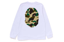 1ST CAMO BIG APE HEAD LS TEE
