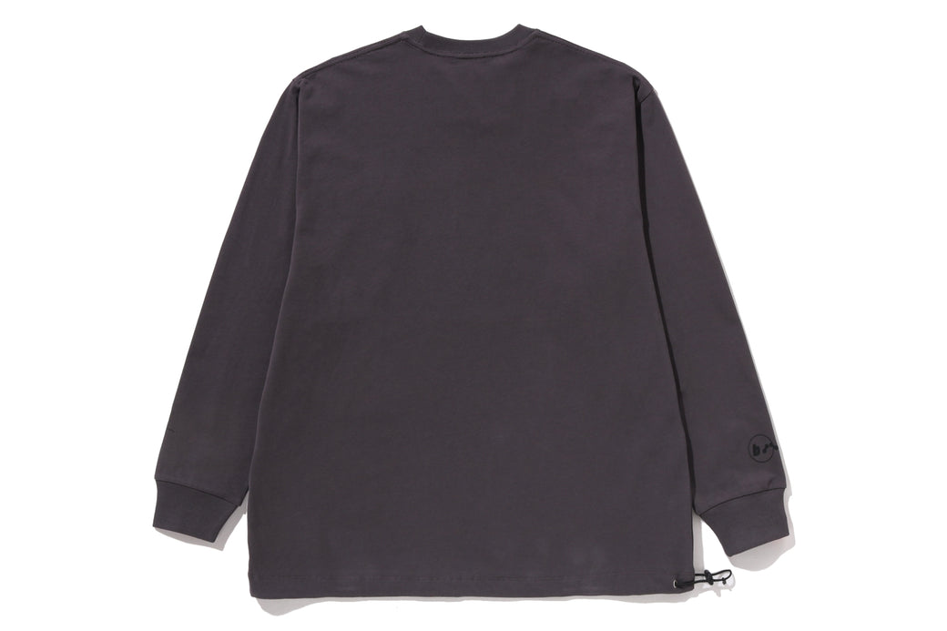 BAPE BY KAZUKI KURAISHI 】“APE PAW GEO” LONG SLEEVES TEE | bape.com