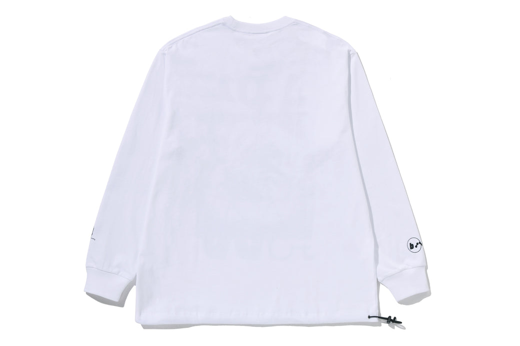 BAPE BY KAZUKI KURAISHI 】“APE PAW GEO” LONG SLEEVES TEE | bape.com