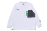 【 BAPE BY KAZUKI KURAISHI 】“EXIT” POCKET LONG SLEEVES TEE