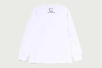 BAPE LUNA TRAVEL POSTER LS TEE