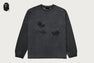BAPE BLACK WASHED BORO LOGO LS TEE