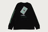 BAPE CARD GRAPHIC LONG SLEEVE TEE BAPEC