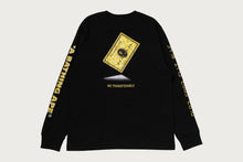 BAPE CARD GRAPHIC LONG SLEEVE TEE BAPEC