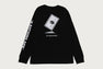 BAPE CARD GRAPHIC LONG SLEEVE TEE BAPEC