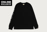 BAPE CARD GRAPHIC LONG SLEEVE TEE BAPEC