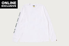 BAPE CARD GRAPHIC LONG SLEEVE TEE BAPEC
