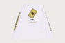 BAPE CARD GRAPHIC LONG SLEEVE TEE BAPEC